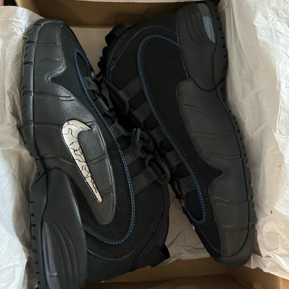 Nike Air Max Penny 1 Al Star Black Metallic Size 10